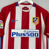 Shop 2016/17 ATLETICO MADRID GRIEZMANN #7 HOME SHIRT (M) NIKE, classic football shirts, vintage football shirts & retro soccer jerseys at Cult Kits