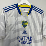 Shop 2021/22 BOCA JUNIORS SALVIO #11 AWAY SHIRT (L) ADIDAS, classic football shirts, vintage football shirts & retro soccer jerseys at Cult Kits