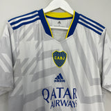 Shop 2021/22 BOCA JUNIORS SALVIO #11 AWAY SHIRT (L) ADIDAS, classic football shirts, vintage football shirts & retro soccer jerseys at Cult Kits
