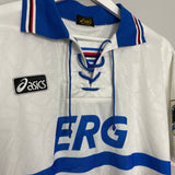 1994/95 SAMPDORIA AWAY SHIRT (L) ASICS
