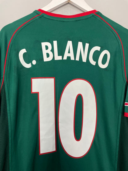 2002/03 MEXICO C.BLANCO #10 HOME SHIRT (L) ATLETICA
