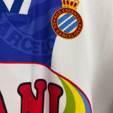 1999/00 ESPANYOL CORINO #6 *MATCH ISSUE* HOME SHIRT (L) JOHN SMITH