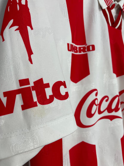 1997/98 NECAXA #16 HOME SHIRT (XL) UMBRO