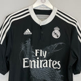 Shop 2014/15 REAL MADRID AWAY SHIRT (L) ADIDAS, classic football shirts, vintage football shirts & retro soccer jerseys at Cult Kits