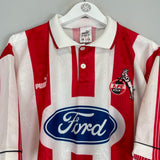 Shop 1995/96 FC KOLN #3 HOME SHIRT (XL) PUMA, classic football shirts, vintage football shirts & retro soccer jerseys at Cult Kits