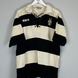Shop 1997/98 JUVENTUS RUGBY POLO SHIRT (XL) KAPPA, classic football shirts, vintage football shirts & retro soccer jerseys at Cult Kits