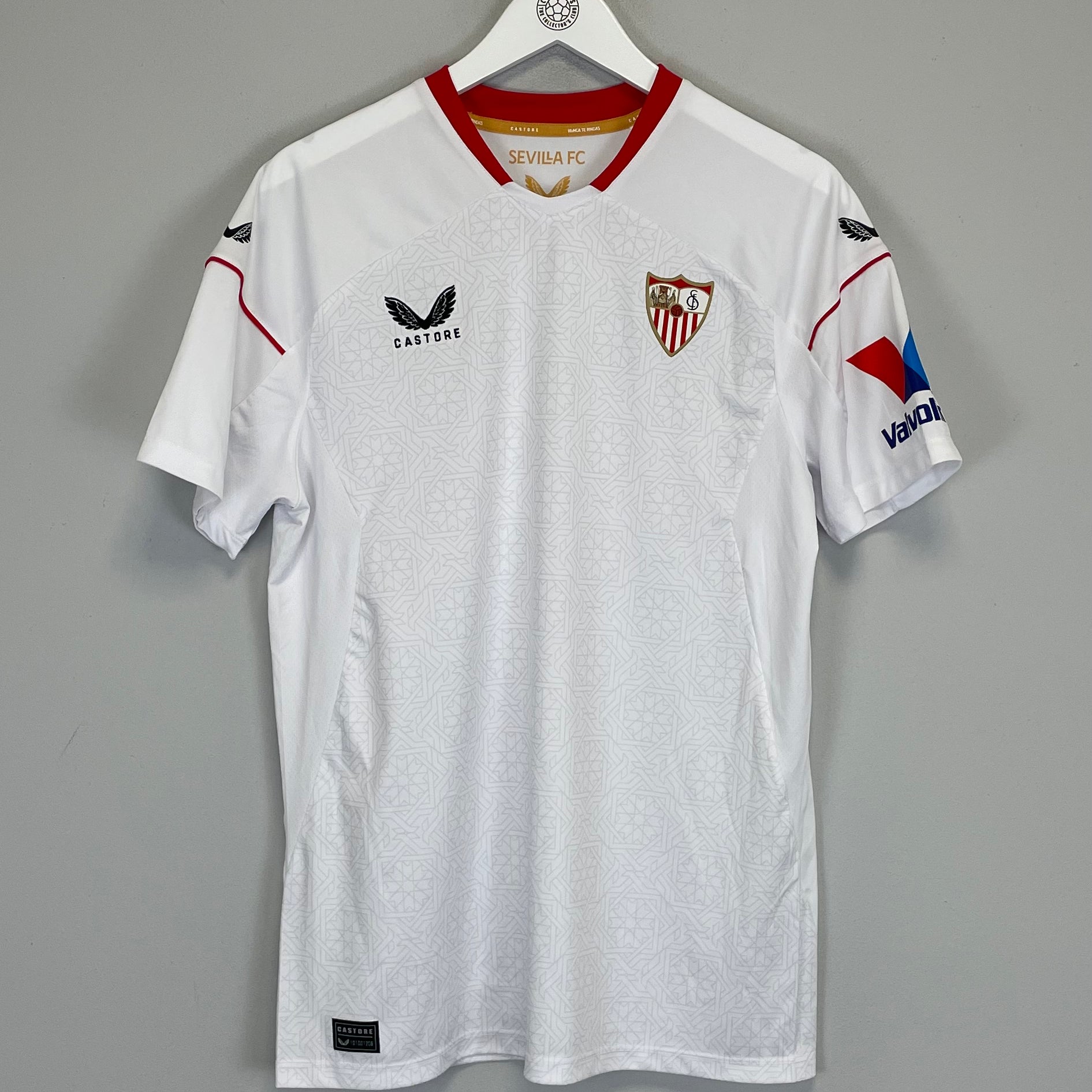 Shop 2022/23 Sevilla *BNWOT* Home Shirt (Multiple Sizes) Castore, classic football shirts, vintage football shirts & retro soccer jerseys at Cult Kits