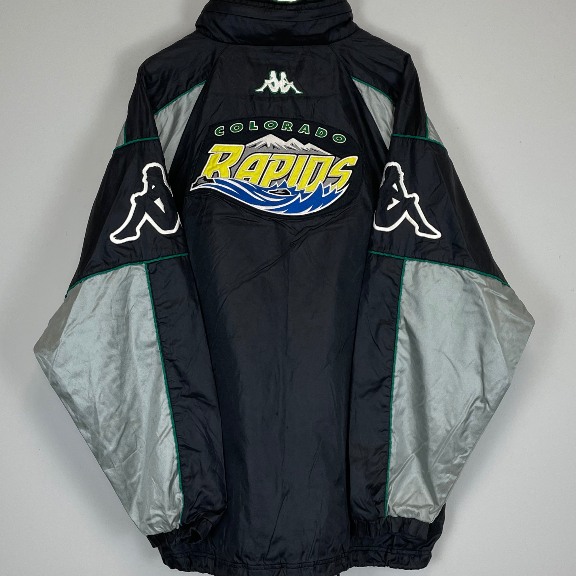 Shop 1999/00 COLORADO RAPIDS TRAINING JACKET (XXL) KAPPA, classic football shirts, vintage football shirts & retro soccer jerseys at Cult Kits