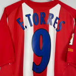 Shop 2005/06 ATLETICO MADRID F.TORRES #9 HOME SHIRT (L) NIKE, classic football shirts, vintage football shirts & retro soccer jerseys at Cult Kits
