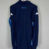 Shop 2002 ITALY 1/4 ZIP JACKET (L) KAPPA, classic football shirts, vintage football shirts & retro soccer jerseys at Cult Kits