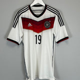Shop 2014/15 GERMANY GOTZE #19 HOME SHIRT (S) ADIDAS, classic football shirts, vintage football shirts & retro soccer jerseys at Cult Kits