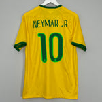 Shop 2014/15 BRAZIL NEYMAR JR #10 HOME SHIRT (L) NIKE, classic football shirts, vintage football shirts & retro soccer jerseys at Cult Kits