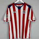 Shop 2004/05 CHIVAS GUADALAJARA BOFO #7 HOME SHIRT (M) REEBOK, classic football shirts, vintage football shirts & retro soccer jerseys at Cult Kits