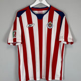 Shop 2004/05 CHIVAS GUADALAJARA BOFO #7 HOME SHIRT (M) REEBOK, classic football shirts, vintage football shirts & retro soccer jerseys at Cult Kits