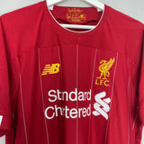 Shop 2019/20 LIVERPOOL M.SALAH #11 HOME SHIRT (L) NEW BALANCE, classic football shirts, vintage football shirts & retro soccer jerseys at Cult Kits