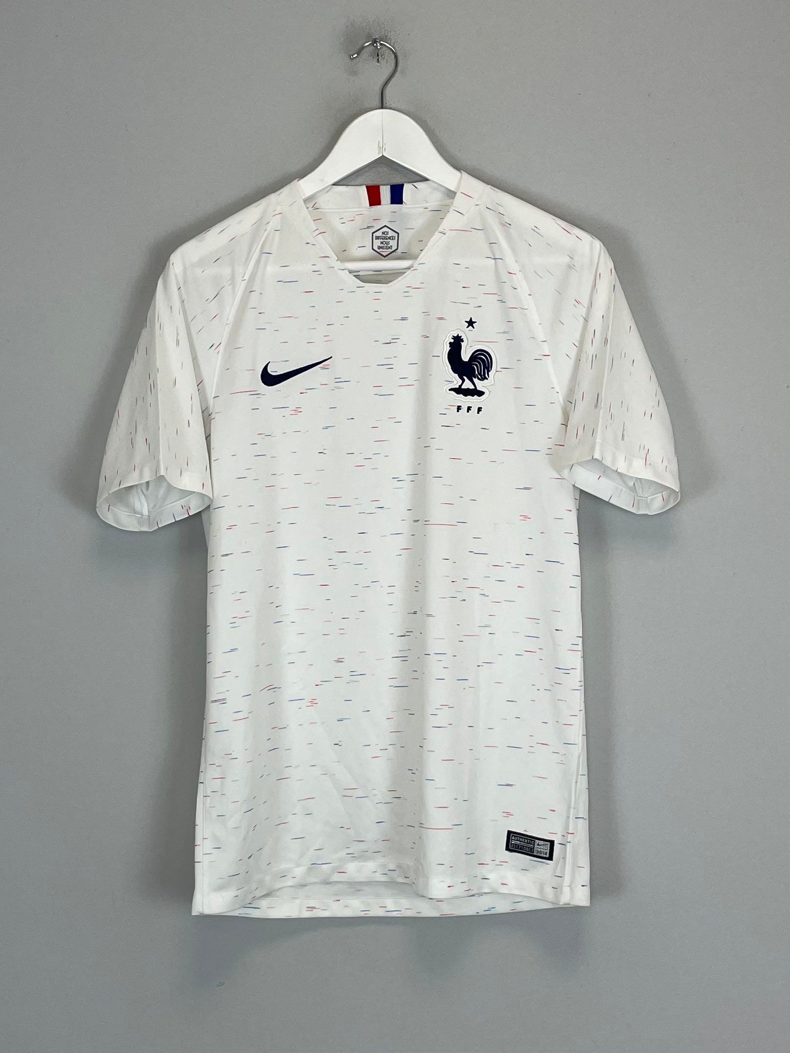 Shop 2018/20 FRANCE AWAY SHIRT (S) NIKE, classic football shirts, vintage football shirts & retro soccer jerseys at Cult Kits