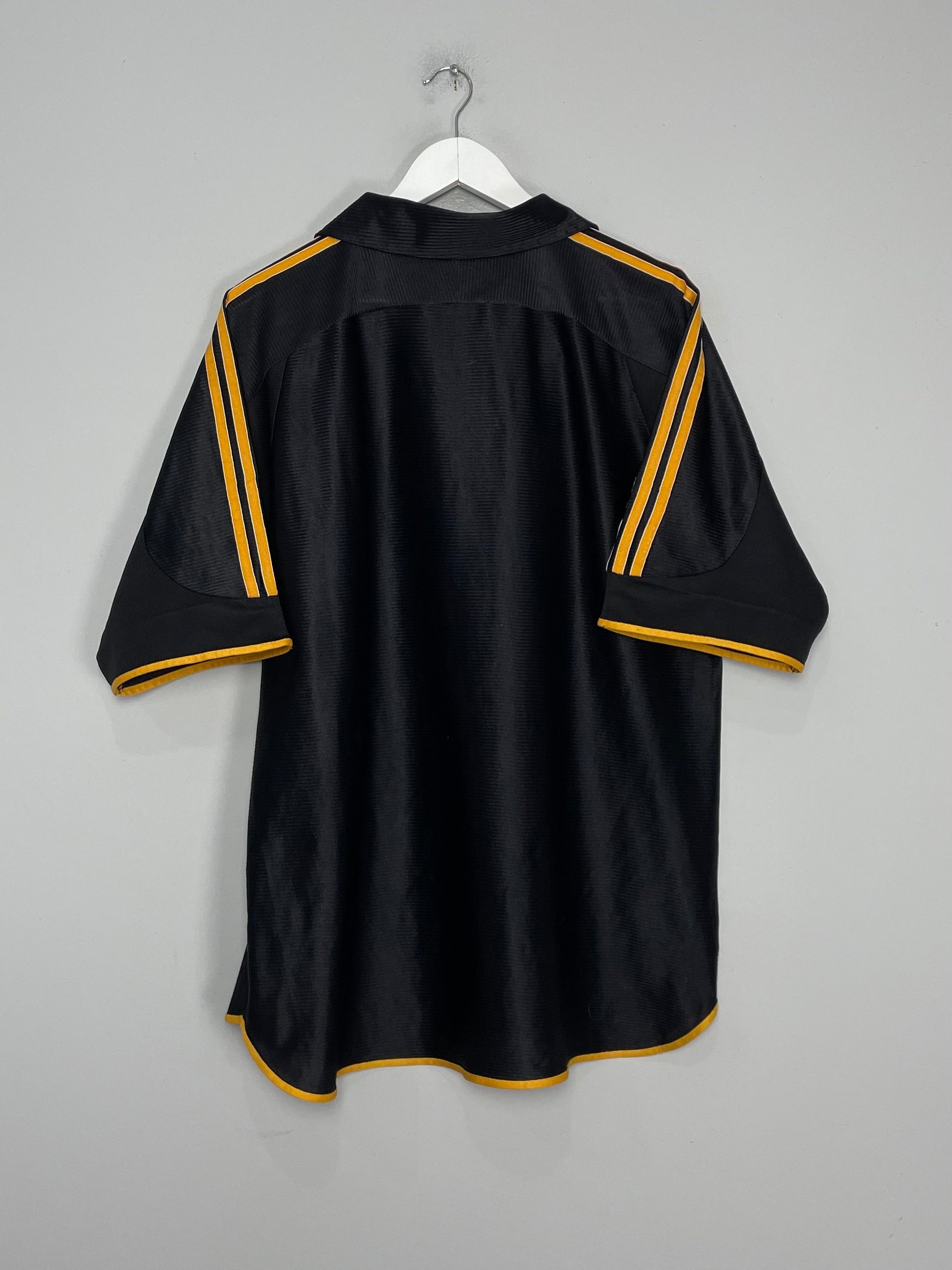 Shop 1999/01 REAL MADRID AWAY SHIRT (XXL) ADIDAS, classic football shirts, vintage football shirts & retro soccer jerseys at Cult Kits