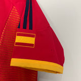 2002/04 SPAIN RAUL #7 HOME SHIRT (M) ADIDAS