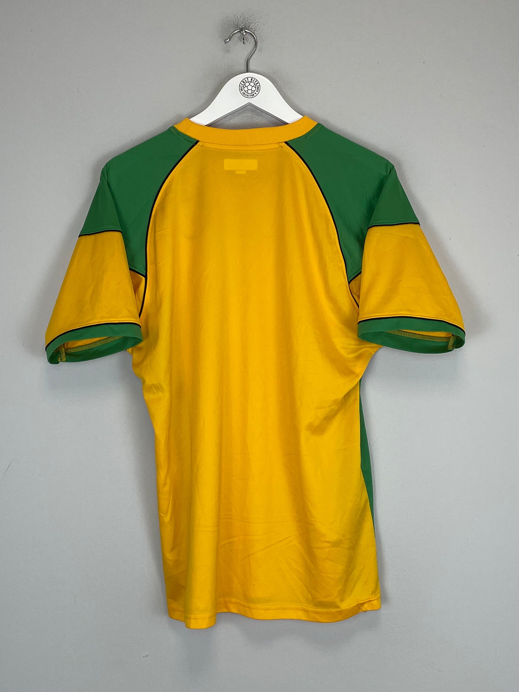 Shop 2006/08 NORWICH CITY HOME SHIRT (M) XARA, classic football shirts, vintage football shirts & retro soccer jerseys at Cult Kits