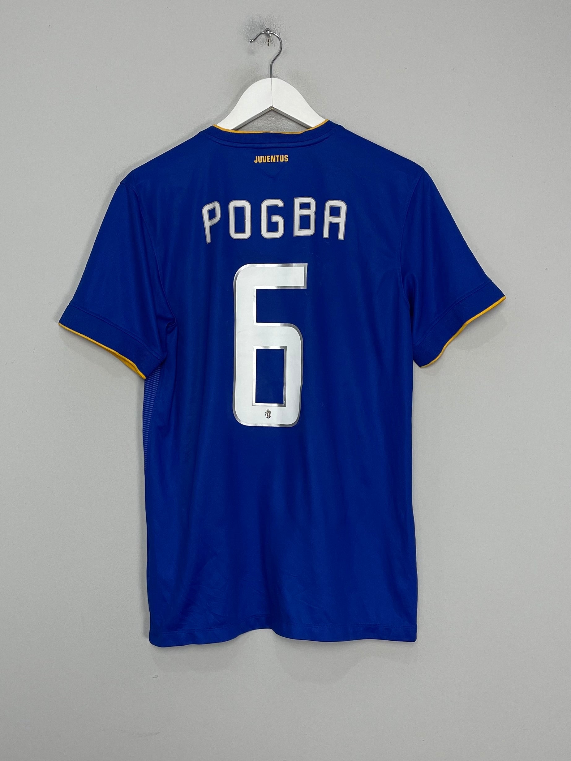 Shop 2014/15 JUVENTUS POGBA #6 AWAY SHIRT (M) NIKE, classic football shirts, vintage football shirts & retro soccer jerseys at Cult Kits