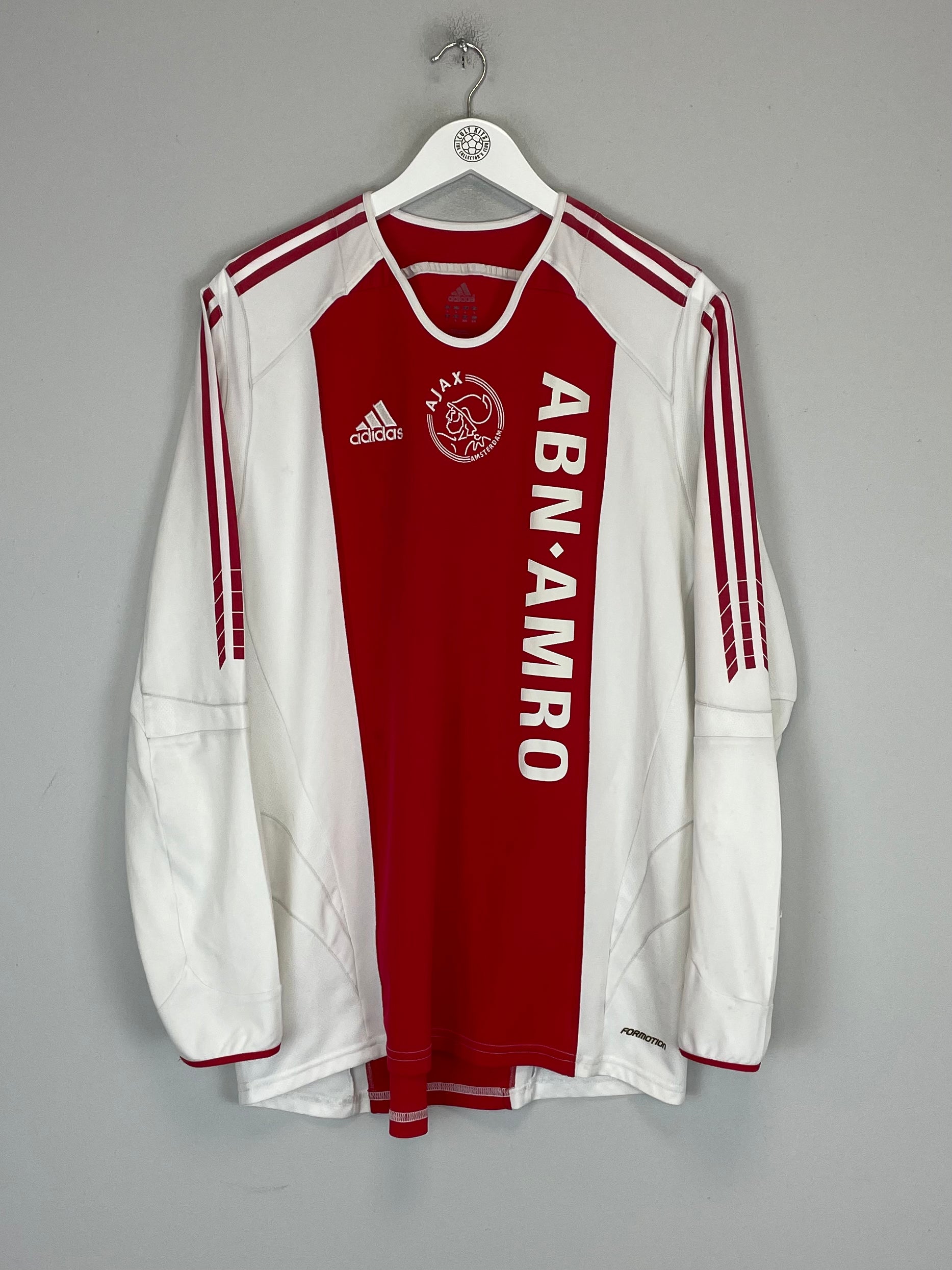 Shop 2002/04 AJAX L/S HOME SHIRT (L) ADIDAS, classic football shirts, vintage football shirts & retro soccer jerseys at Cult Kits