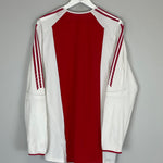 Shop 2002/04 AJAX L/S HOME SHIRT (L) ADIDAS, classic football shirts, vintage football shirts & retro soccer jerseys at Cult Kits