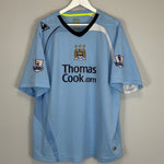 Shop 2008/09 MANCHESTER CITY PETROV #17 HOME SHIRT (XL) LE COQ, classic football shirts, vintage football shirts & retro soccer jerseys at Cult Kits