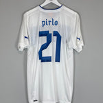 Shop 2012/13 ITALY PIRLO #21 AWAY SHIRT (XL) PUMA, classic football shirts, vintage football shirts & retro soccer jerseys at Cult Kits