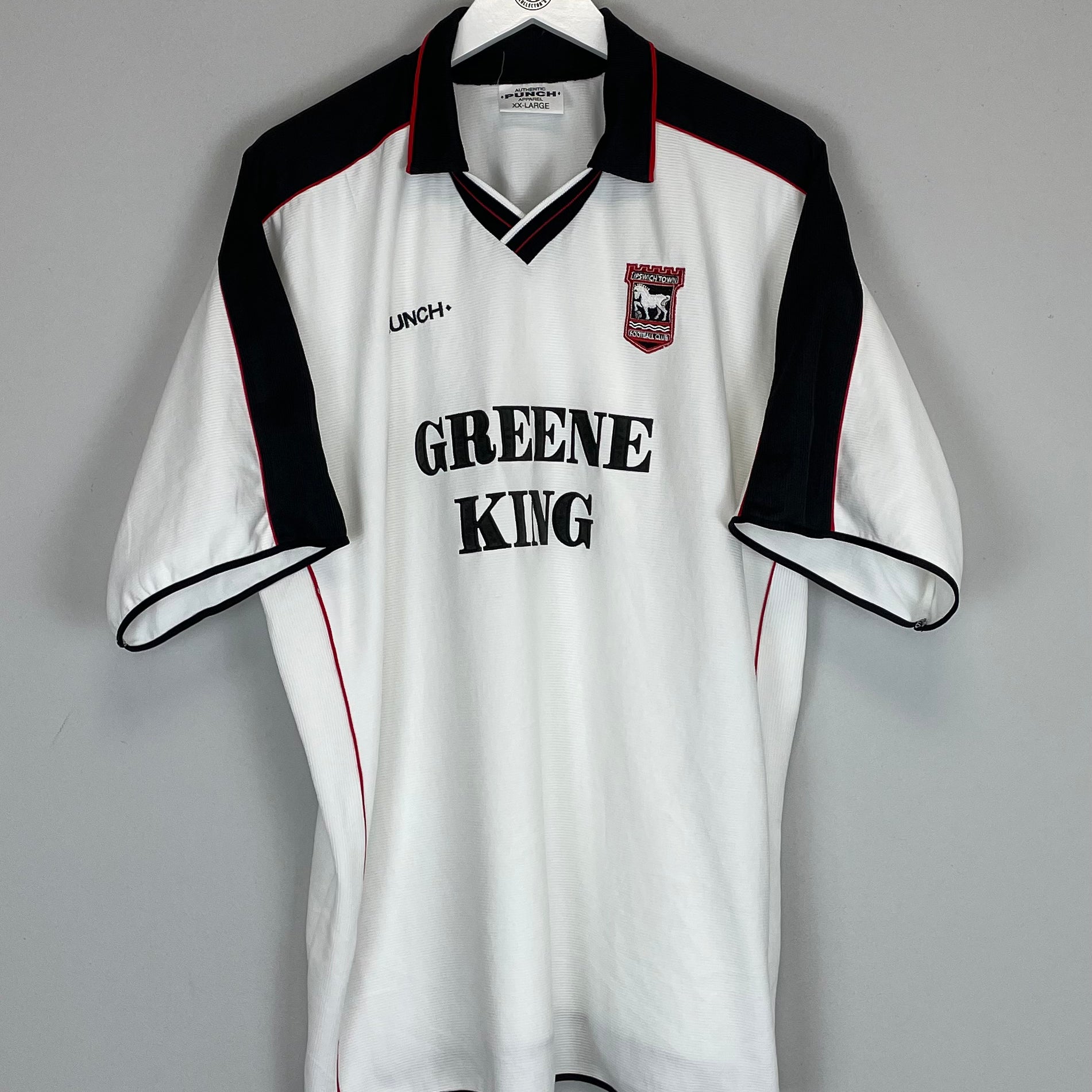 Shop 2000/02 IPSWICH TOWN AWAY SHIRT (XXL) PUNCH, classic football shirts, vintage football shirts & retro soccer jerseys at Cult Kits
