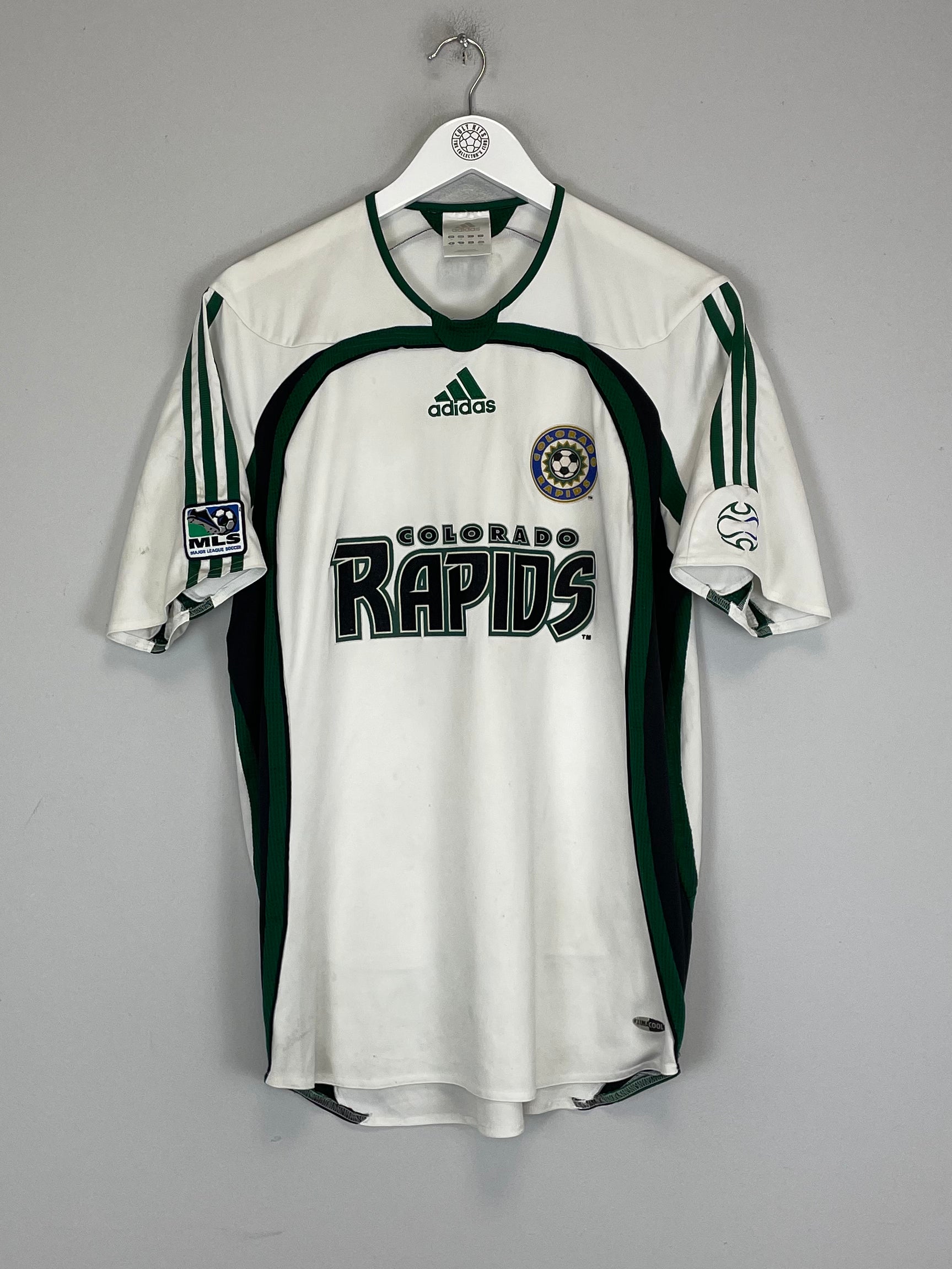 Shop 2006/07 COLORADO RAPIDS AWAY SHIRT (M) ADIDAS, classic football shirts, vintage football shirts & retro soccer jerseys at Cult Kits