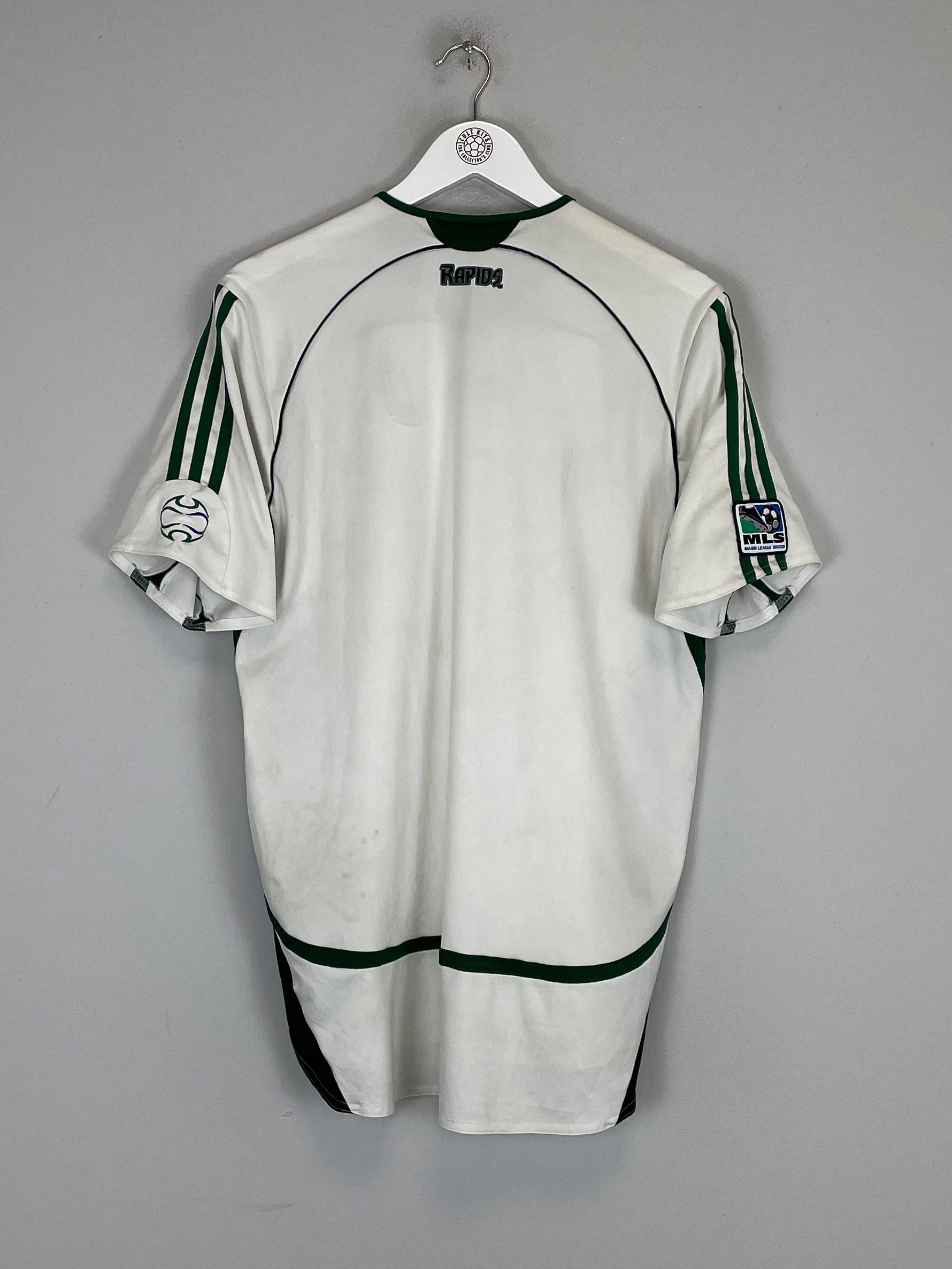 Shop 2006/07 COLORADO RAPIDS AWAY SHIRT (M) ADIDAS, classic football shirts, vintage football shirts & retro soccer jerseys at Cult Kits