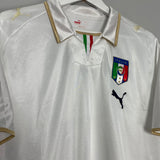 Shop 2007/08 ITALY AWAY SHIRT (L) PUMA, classic football shirts, vintage football shirts & retro soccer jerseys at Cult Kits