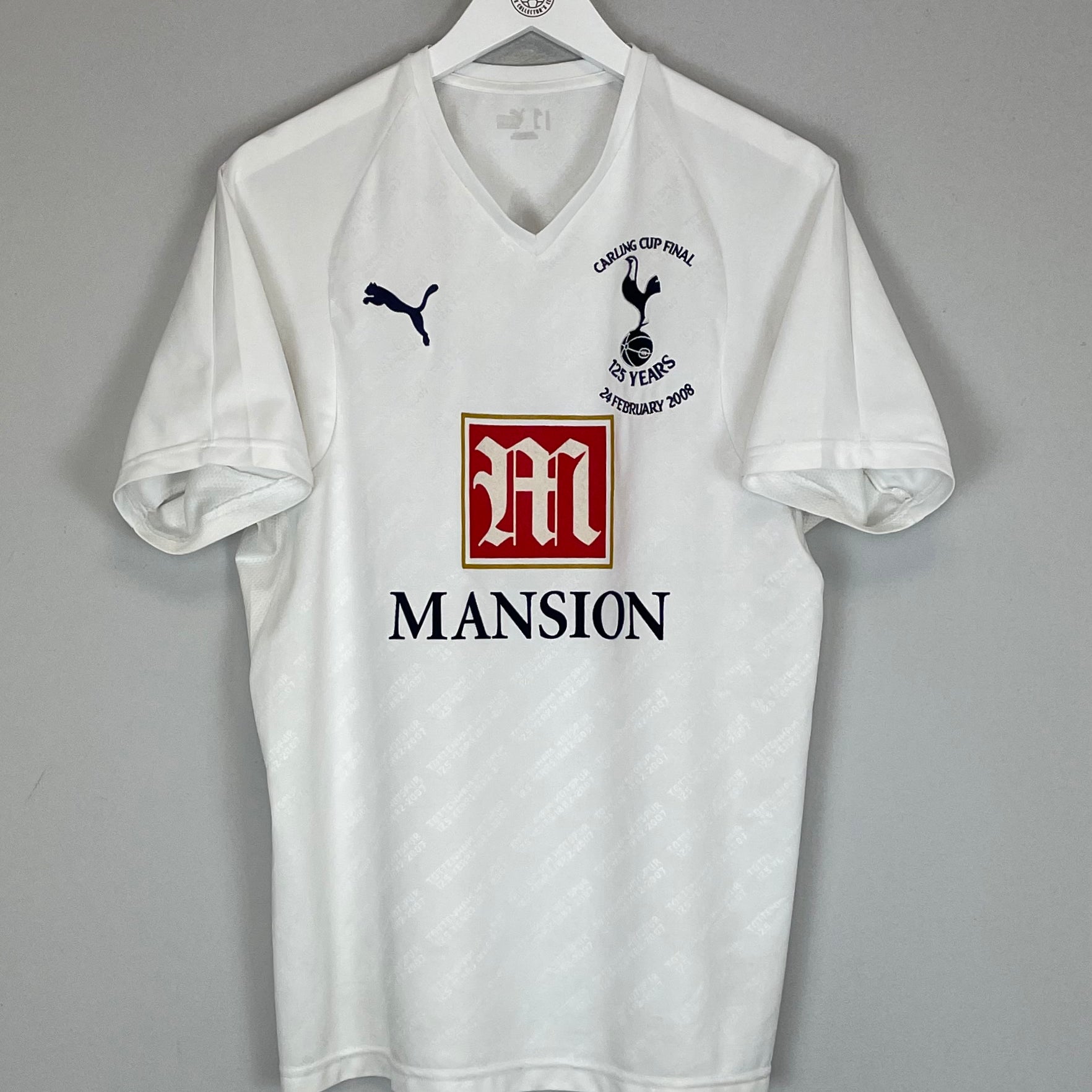 Shop 2007/08 TOTTENHAM KEANE #10 *CUP FINAL* HOME SHIRT (M) PUMA, classic football shirts, vintage football shirts & retro soccer jerseys at Cult Kits