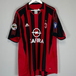 Shop 2005/06 AC MILAN GILARDINO #11 HOME SHIRT (XL) ADIDAS, classic football shirts, vintage football shirts & retro soccer jerseys at Cult Kits