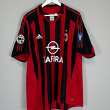 Shop 2005/06 AC MILAN GILARDINO #11 HOME SHIRT (XL) ADIDAS, classic football shirts, vintage football shirts & retro soccer jerseys at Cult Kits