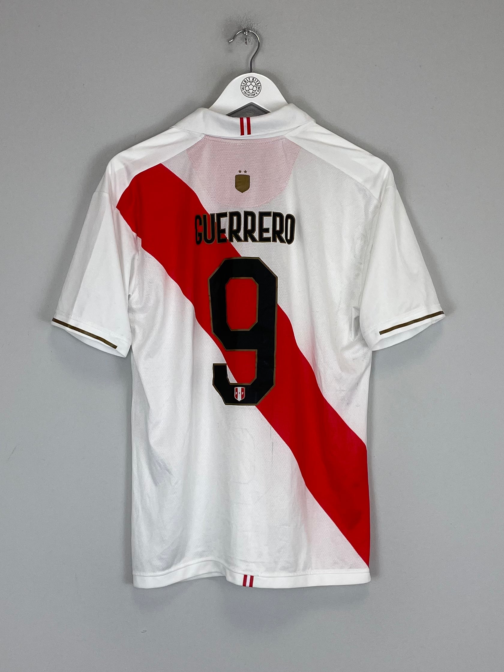 Shop 2019/20 PERU GUERRERO #9 HOME SHIRT (L) MARATHON, classic football shirts, vintage football shirts & retro soccer jerseys at Cult Kits