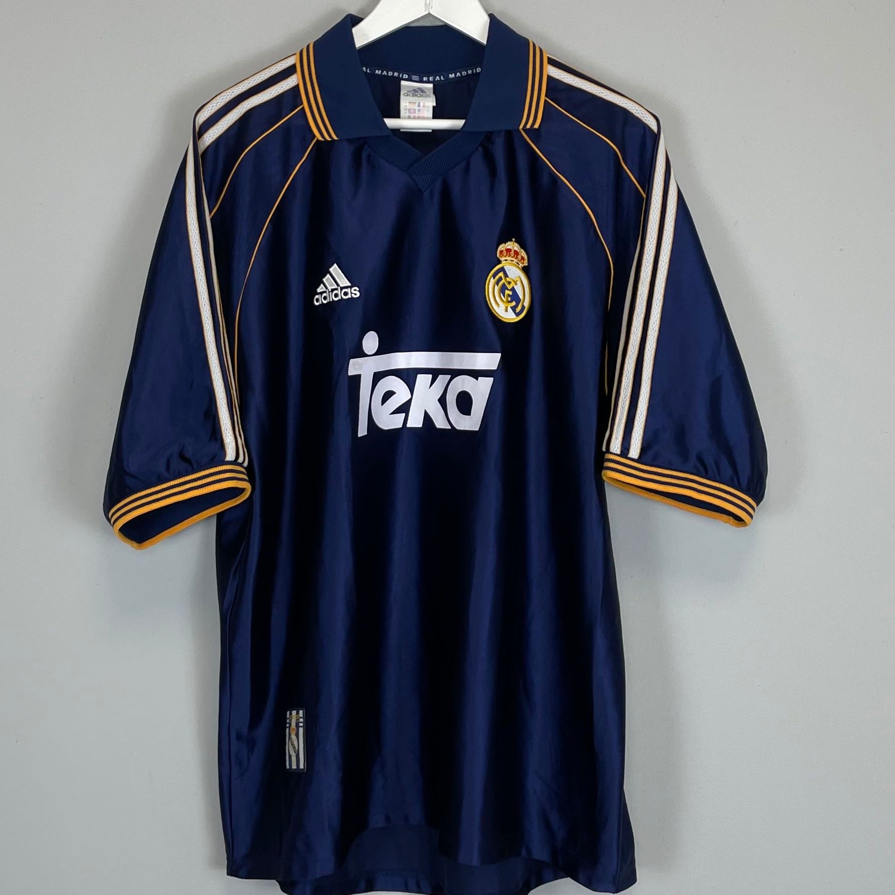 Shop 1998/99 REAL MADRID THIRD SHIRT (XL) ADIDAS, classic football shirts, vintage football shirts & retro soccer jerseys at Cult Kits