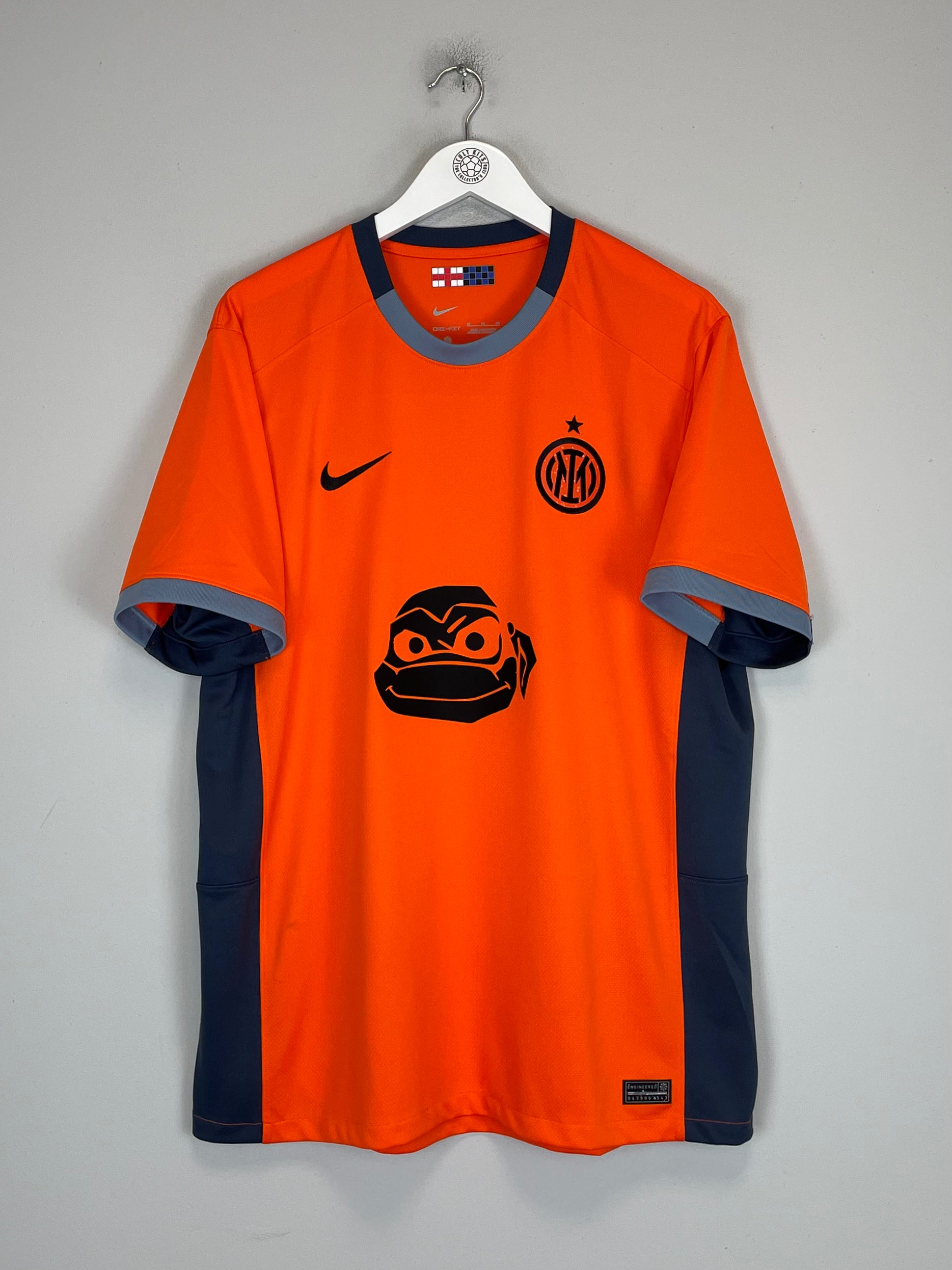 Shop 2023/24 INTER MILAN THIRD SHIRT (XL) NIKE, classic football shirts, vintage football shirts & retro soccer jerseys at Cult Kits