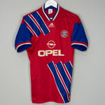 Shop 1993/95 BAYERN MUNICH HOME SHIRT (S) ADIDAS, classic football shirts, vintage football shirts & retro soccer jerseys at Cult Kits