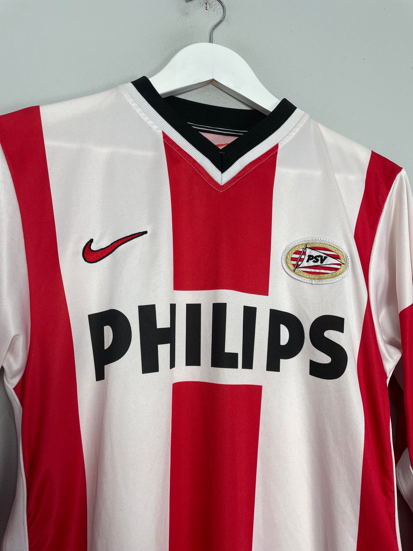 1998/00 PSV #9 L/S *PLAYER ISSUE* HOME SHIRT (S) NIKE