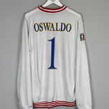 Shop 2006/07 CHIVAS GUADALAJARA OSWALDO #1 *CENTENARY* GK SHIRT (XL) REEBOK, classic football shirts, vintage football shirts & retro soccer jerseys at Cult Kits