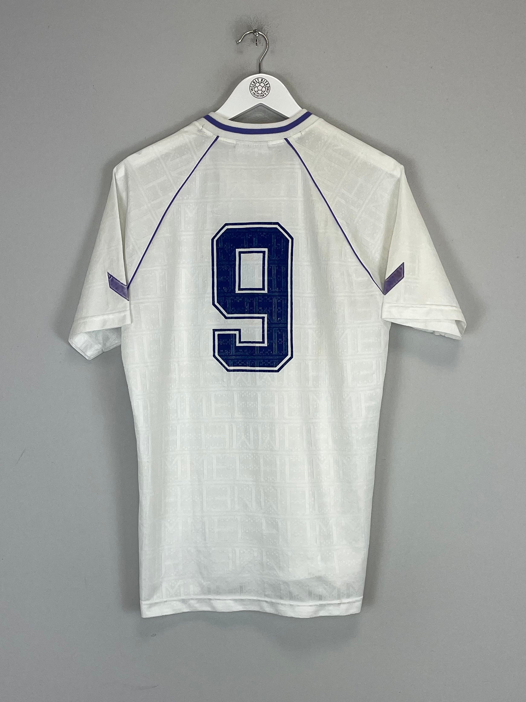 Shop 1990/91 REAL MADRID #9 HOME SHIRT (XL) HUMMEL, classic football shirts, vintage football shirts & retro soccer jerseys at Cult Kits