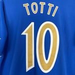 Shop 2003/04 ITALY TOTTI #10 HOME SHIRT (M) PUMA, classic football shirts, vintage football shirts & retro soccer jerseys at Cult Kits