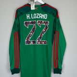 2022/23 MEXICO LOZANO #22 *BNWT* L/S HOME SHIRT (M) ADIDAS