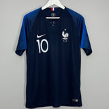 Shop 2018/19 FRANCE MBAPPE #10 HOME SHIRT (L) NIKE, classic football shirts, vintage football shirts & retro soccer jerseys at Cult Kits