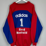 1993/95 BAYERN MUNICH GERD NEUHOLD #1 TRACK JACKET (L) ADIDAS