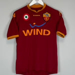Shop 2007/08 ROMA TOTTI #10 HOME SHIRT (M) KAPPA, classic football shirts, vintage football shirts & retro soccer jerseys at Cult Kits