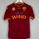 Shop 2007/08 ROMA TOTTI #10 HOME SHIRT (M) KAPPA, classic football shirts, vintage football shirts & retro soccer jerseys at Cult Kits