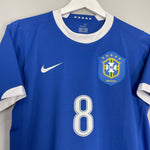 Shop 2006/07 BRAZIL KAKA #8 AWAY SHIRT (S) NIKE, classic football shirts, vintage football shirts & retro soccer jerseys at Cult Kits