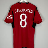 2023/24 MANCHESTER UNITED B.FERNANDES #8 HOME SHIRT (L) ADIDAS